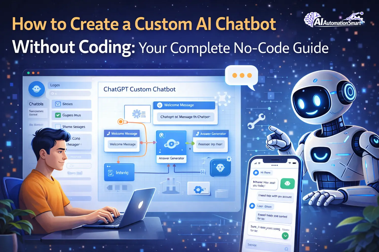 How to Create a Custom AI Chatbot Without Coding