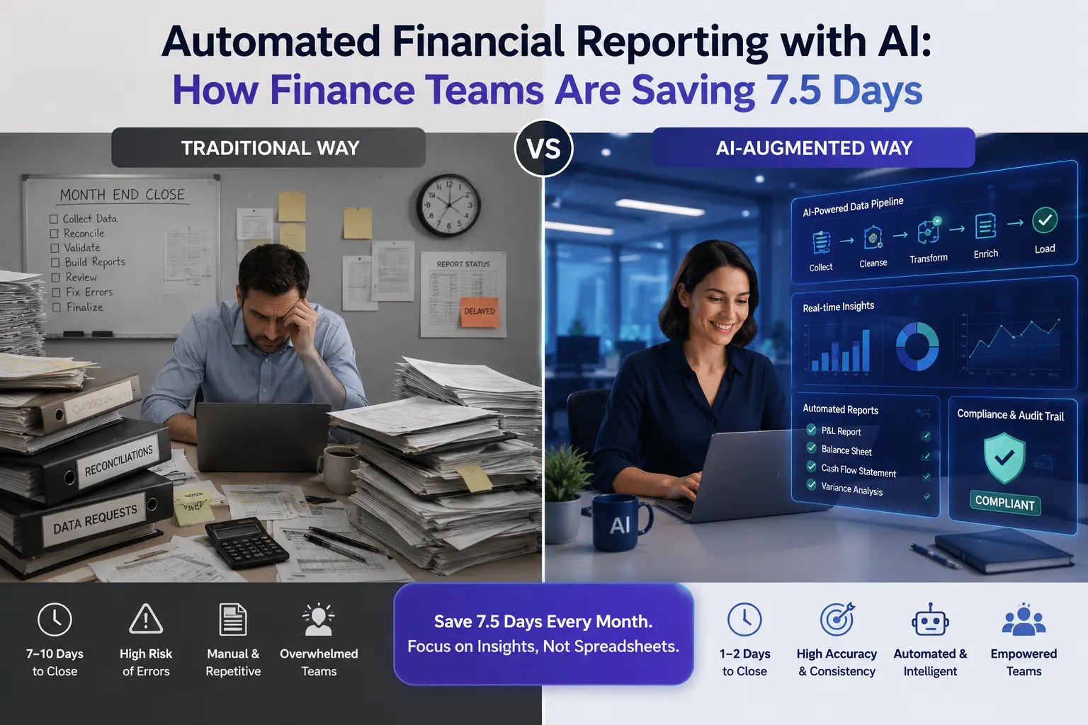 visual showing a traditional workplace