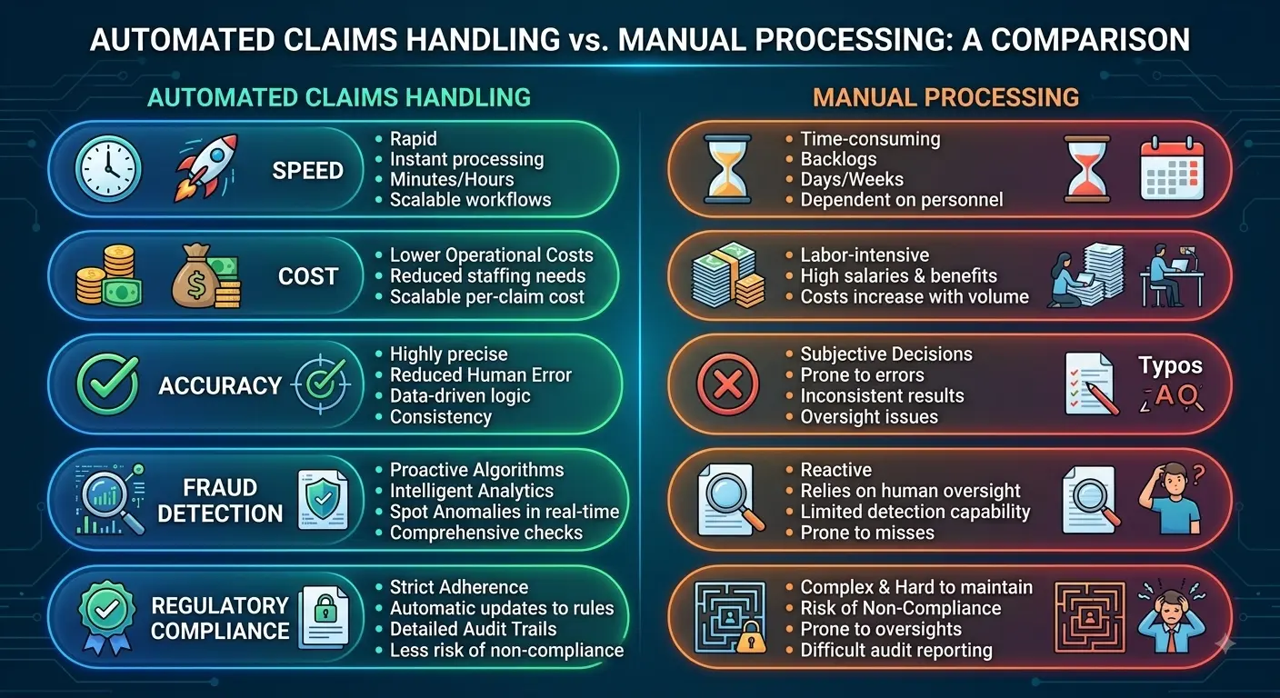 Side-by-side comparison table